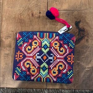 Brand new small zipper-up wallet/change purse!